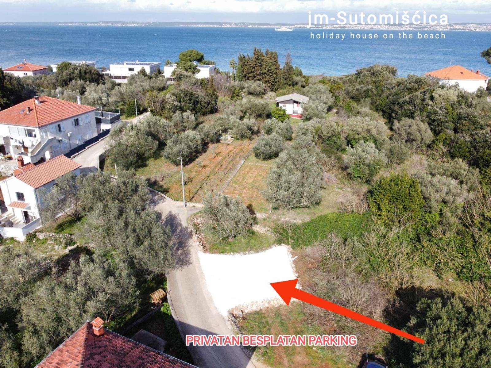 Jm-Sutomiscica-Holiday House On The Beach Eksteriør billede